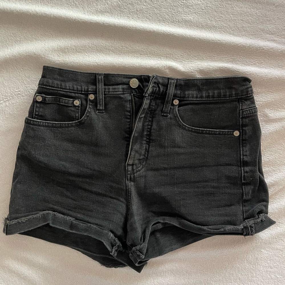 Madewell high rise Jean denim shorts 26